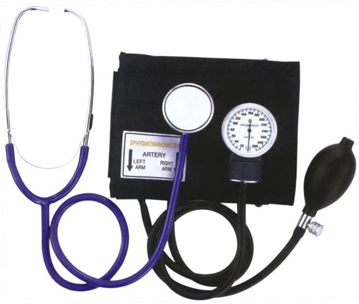 Double tet Stethoscope pou granmoun medikal
