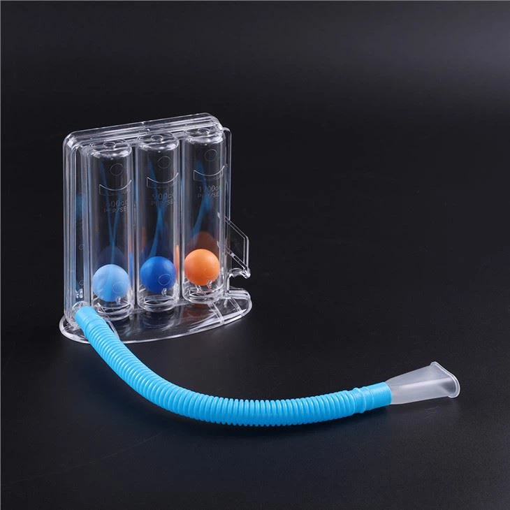 Tretman ankourajman Deep Breathing Exerciser Spirometer Twa boul Spiro Meter