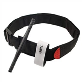 Yon sèl-men militè deyò Konpresyon Rotating Buckle Tourniquet